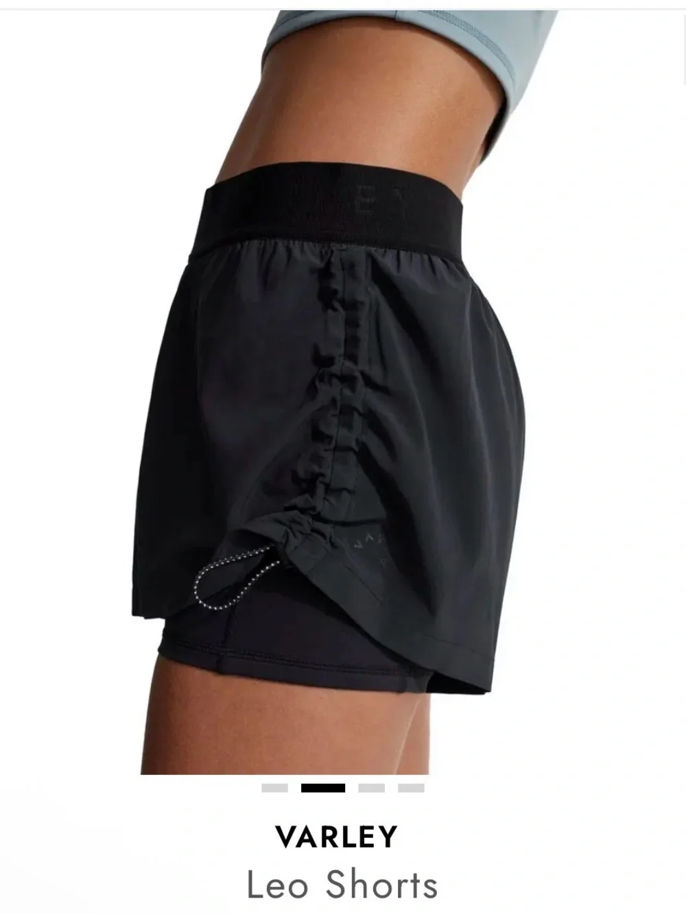 Varley‎ Black Leo Shorts M